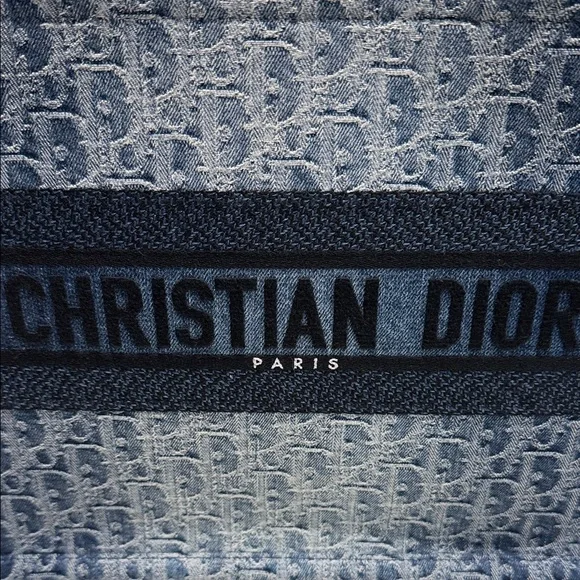 BRAND NEW Christian Dior Blue Bookbag Tote - Picture 2 of 7